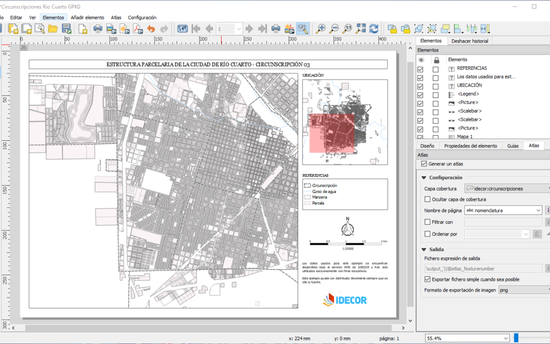 QGIS 3 y el nuevo compositor de mapas