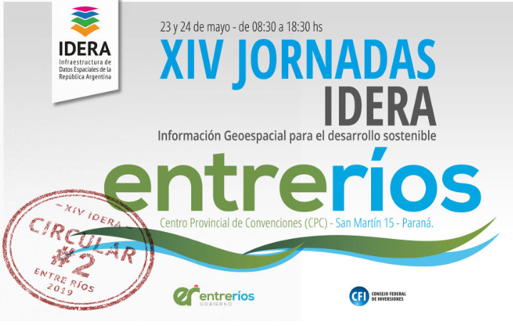 Jornadas IDERA: IDECOR ya se apuntó… no te las pierdas!