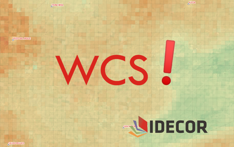 Nuevo! Servicios en línea WCS en MapasCordoba