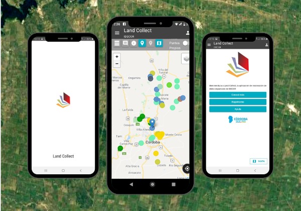 Conocé y usá IDECOR LandCollect