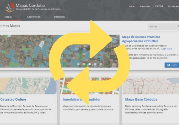 Mejoras integrales en los contenidos y recursos de MapasCordoba