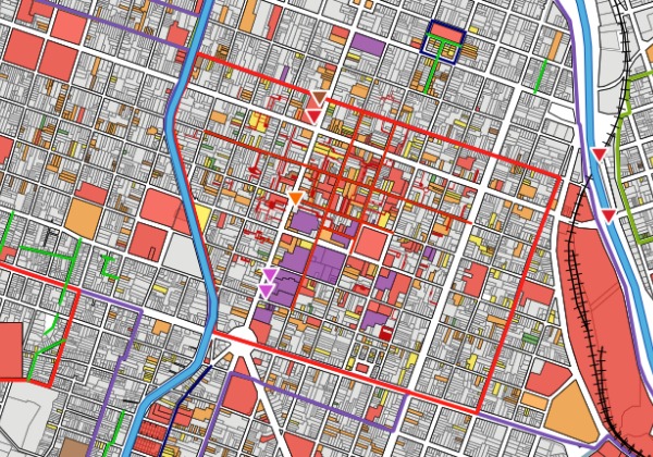 ¡Nuevo mapa! Patrimonio Arquitectónico Urbano de la ciudad de Córdoba