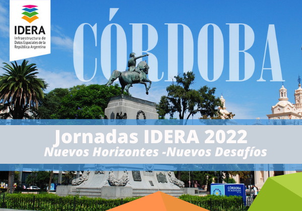 ¿Sabías que este año las Jornadas IDERA son en Córdoba? ¡Agendá la fecha!