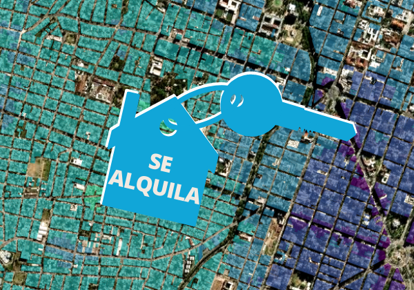 IDECOR presenta un mapa de alquileres en las principales ciudades de la provincia