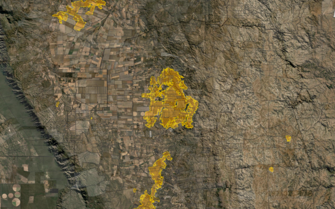 Mapa | Áreas afectadas por incendios 2022