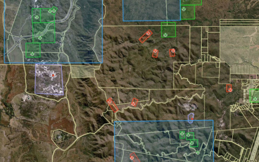 Mapa | Catastro Minero