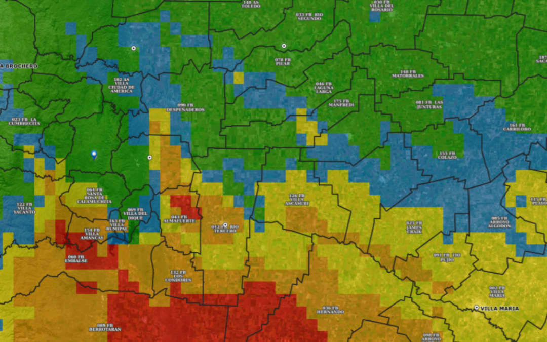 Mapa | Índice Meteorológico de Peligro de Incendios (FWI) – Diario