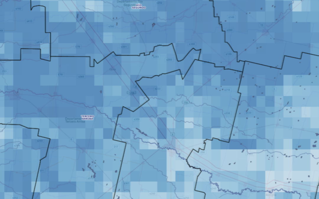 Mapa | Precipitaciones Diarias de Diseño a partir de mediciones satelitales