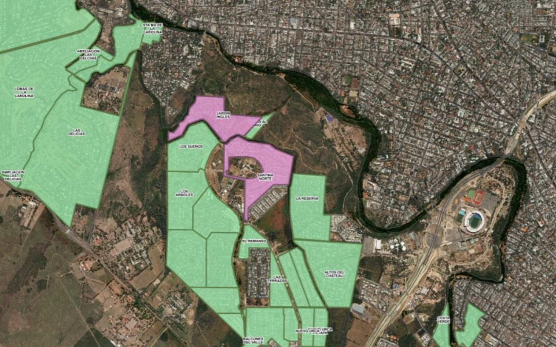 Mapa | Urbanizaciones Autorizadas y Aprobadas