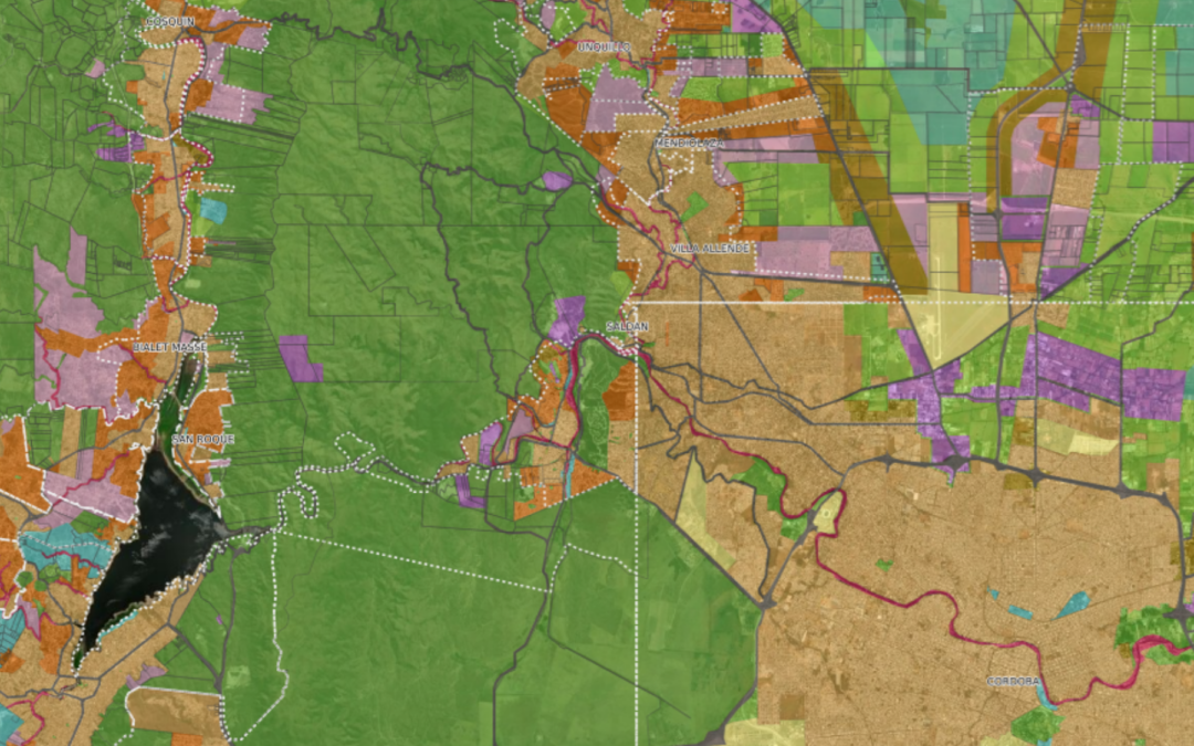 Mapa | Plan Metropolitano de Usos del Suelo
