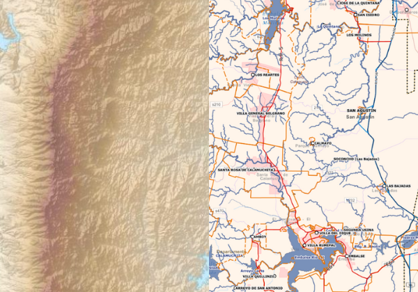 Mejoras en los mapas base de la provincia