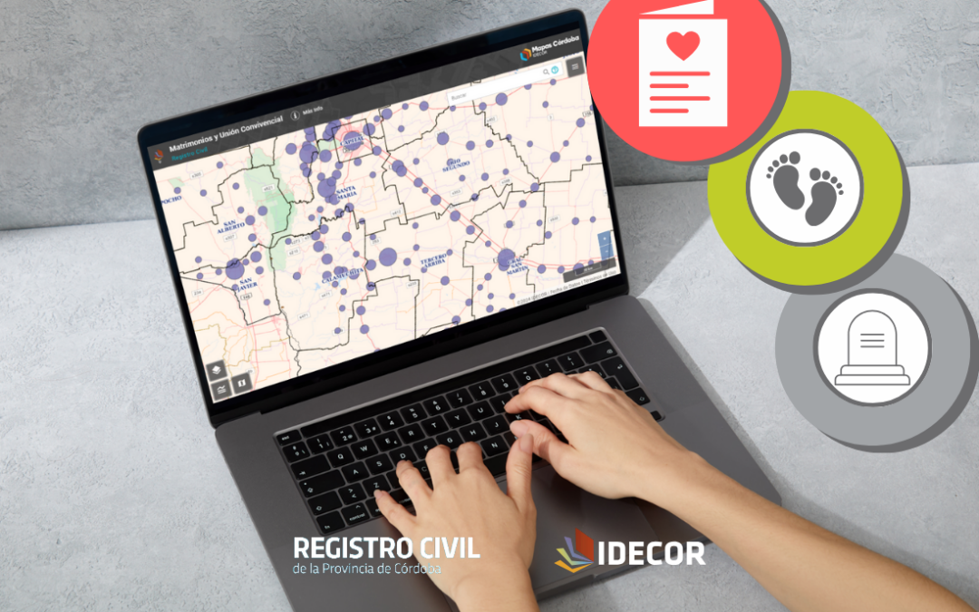 Registro Civil suma datos en los mapas de nacimientos, defunciones y matrimonios