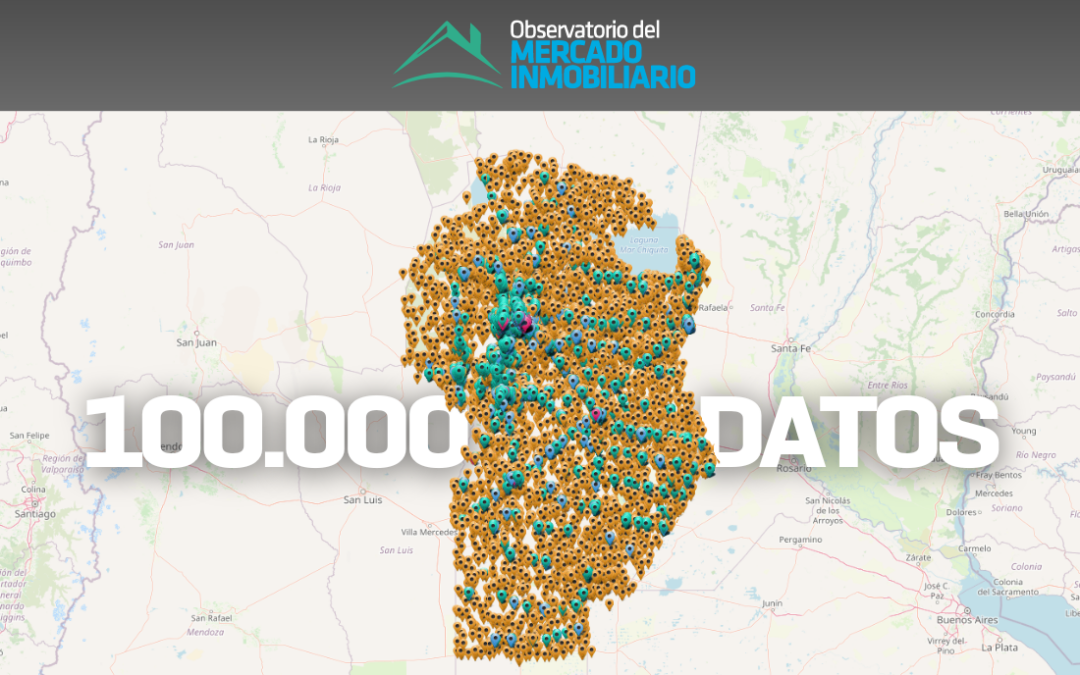 Observatorio inmobiliario: una base con más de 100.000 datos