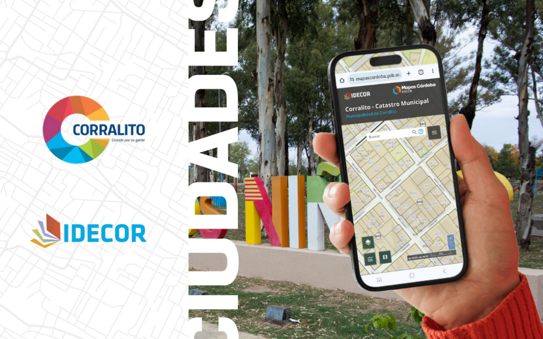 Corralito: otro municipio que publica sus mapas junto a IDECOR Ciudades