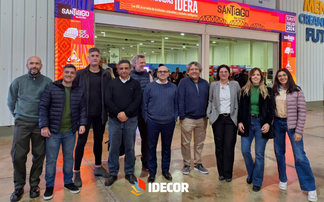 Córdoba e IDECOR presentes en las jornadas IDERA 2024