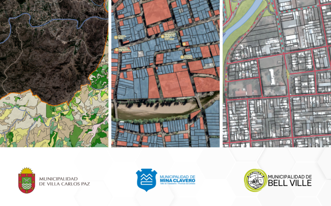 Carlos Paz, Bell Ville y Mina Clavero con nuevos datos y mapas online