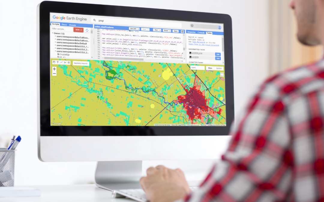 Procesamiento en la nube, cómo usamos Google Earth Engine para trabajar imágenes y datos abiertos