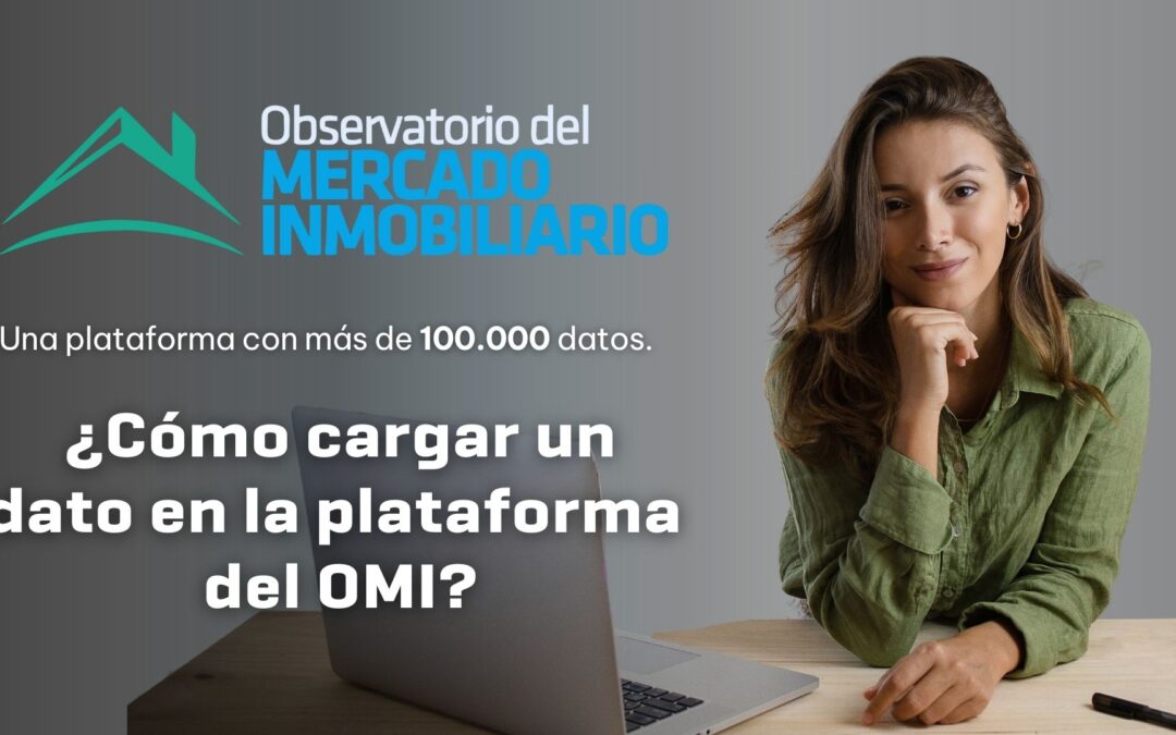 ¿Cómo cargar un dato en la plataforma del OMI?