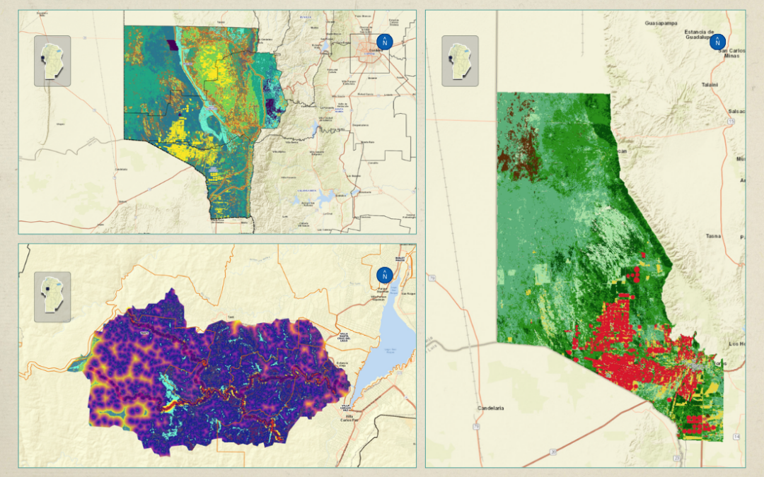 Mapas para el cuidado de recursos naturales en Punilla, Traslasierra y el Oeste provincial