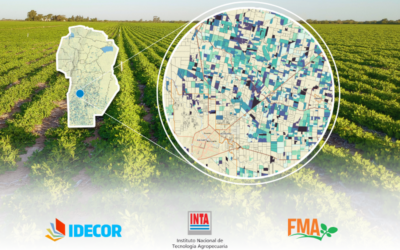Mapa histórico del maní en la provincia de Córdoba a nivel de detalle