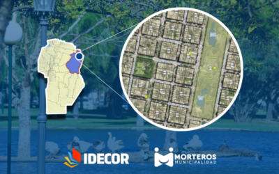 Morteros publica mapas de planeamiento urbano, catastro e infraestructura
