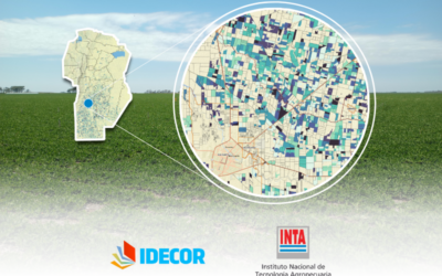 Mapa histórico del maní en la provincia de Córdoba a nivel de detalle