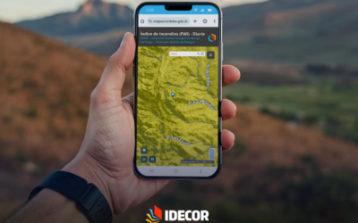 Nueva versión del mapa diario de Índice de Riesgo de Incendio