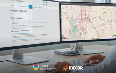 IDERA actualiza su catálogo de Objetos Geográficos y Datos Básicos