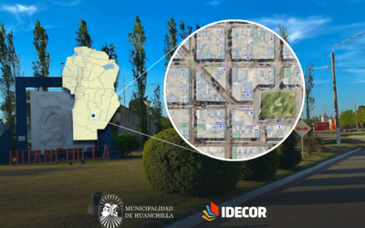Huanchilla suma en Mapas Córdoba sus datos de catastro e infraestructura