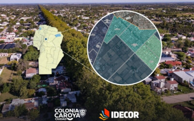 Mapa de la Encuesta de hogares de Colonia Caroya