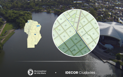 Villa María suma dos nuevos mapas y actualiza sus datos de infraestructura y servicios