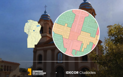Villa del Rosario publica su mapa online de Planeamiento Urbano