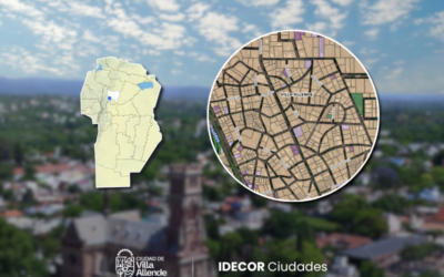 Villa Allende amplía el acceso a sus datos territoriales con nuevos datos en Mapas Córdoba 