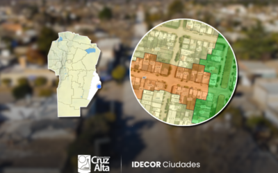 Cruz Alta publica cuatro mapas abiertos con información local